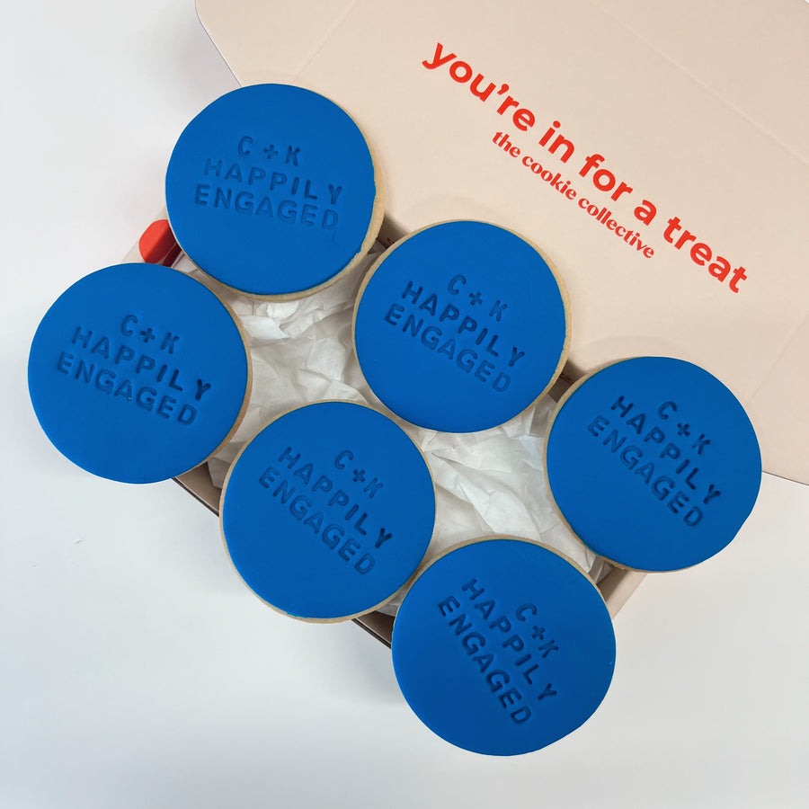 Guft Text Box Custom Text Gift Box – The Cookie Collective NZ